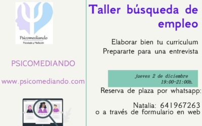 Taller búsqueda de empleo